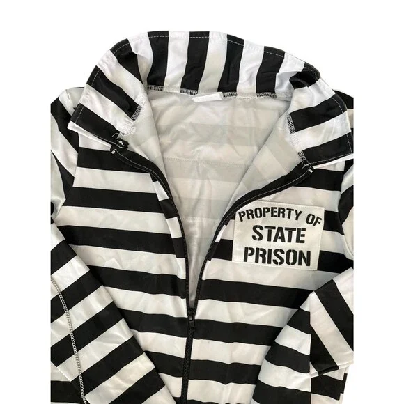 Spirit Halloween Lock-Me-Up Costume Sexy Jailbird Adult M Halloween Party - Picture 6 of 12